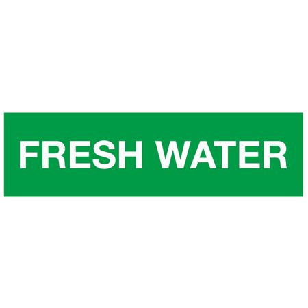 ANSI Pipe Markers Fresh Water - Pk/10